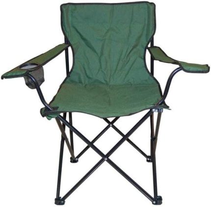 ÇANTALI PRATİK KATLANIR BEZ KAMP PİKNİK BAHÇE PLAJ DENİZ DOGA KOLTUK SANDALYESİ SEZLONG 2,3Kg (yeşil)