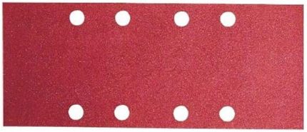 Titreşimli Zımpara Kağıdı 10'lu, 93 x 230 mm 240 Kum 8 Delik