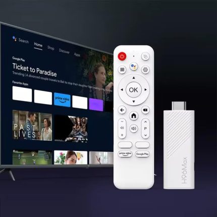 Max H313 Android 14 TV Stick, 2GB RAM 16GB ROM, ARM Cortex A53 Dört Çekirdek, 4K UHD, WiFi 6, Dahili Chromecast, Google Play Oyunları, 1*HDMI, 1*USB 2.0