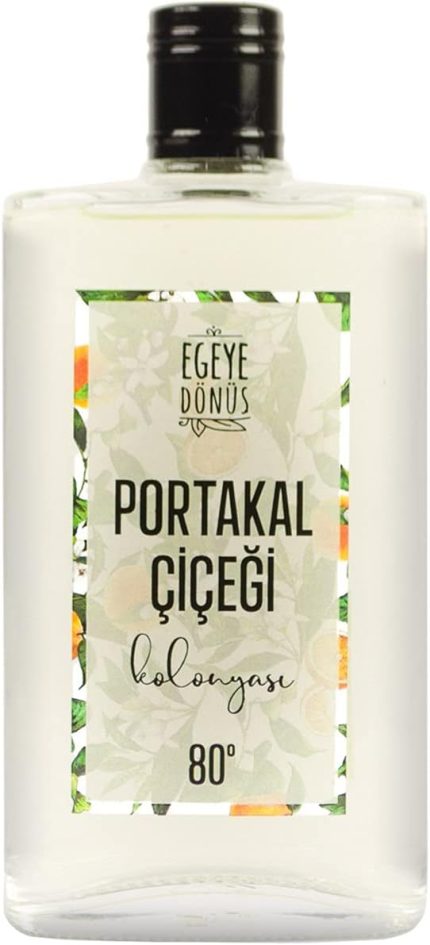 DÖNÜŞ Portakal Çiçeği Kolonyası Cam Şişe 200 Ml (80 Derece) - (Parfümlü)