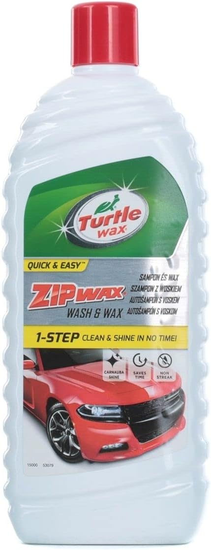 Wax Zip Wax Cilalı Oto Yıkama Şampuanı 60 Yıkama, 1 L