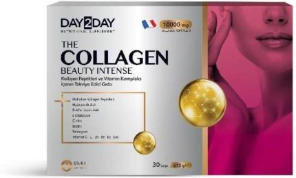 The Collagen Beauty Intense Çilek 30 Şase + The Colagen Beauty Mango Likit Tüp 14'lü Hediye