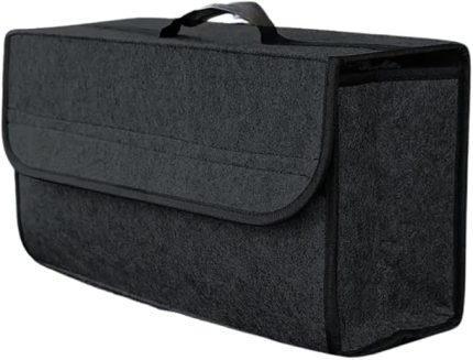 Araç Bagaj Düzenleyici Çanta - Keçe Araba Organizeri, Oto İçin Eşya Düzenleme Aksesuarı - Otomobil İçin Pratik Bagaj Düzeni Çantası