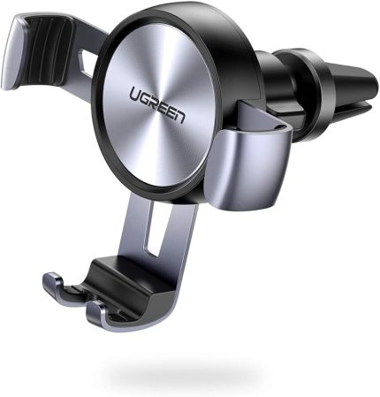 360 Derece Mekanik Araç İçi Telefon Tutucu Uzay Grisi