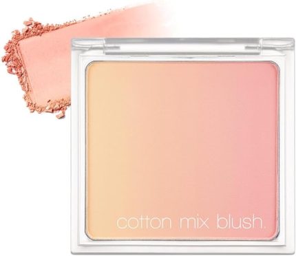 Doğal Görünümlü, 3 Farklı Tonlama Sağlayan, Uzun Süre Kalıcı Allık Cotton Mix Blush (No.1)