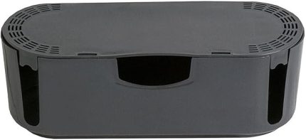 Kablo Düzenleyici, Priz Koruyucu, Çoklu Priz Koruyucu Kutu Organizer (Antrasit)