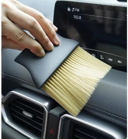 Detay Temizlik Fırçası Yumuşak Uçlu, Klima ve Torpido Bakım Temizlik Fırçası