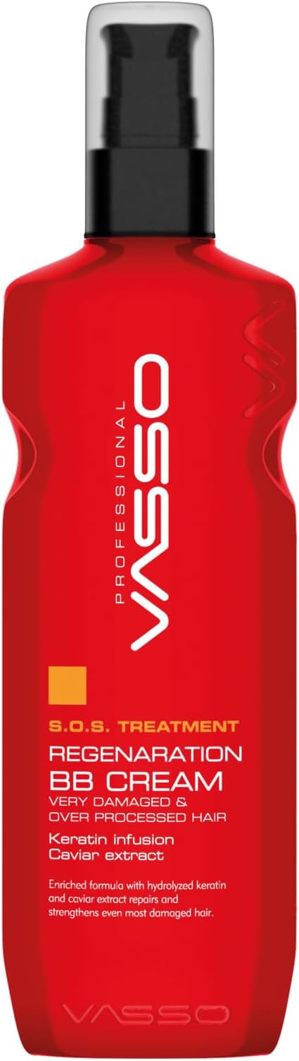 Yenileyici BB Krem | Yıpranmış ve Aşırı İşlem Görmüş Saçlar | Keratinli Kurtarma Bakımı | S.O.S Treatment 175 ml