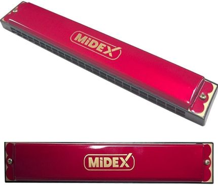 HN-24RD Kırmızı 24 Delikli Mızıka