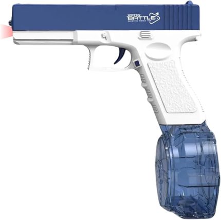 Elektrikli Su Tabancası Tam Otomatik 10m Fışkırtma Havuz Deniz Açık Hava Işıklı 300 Ml Kapasiteli 500 mAh Bataryalı