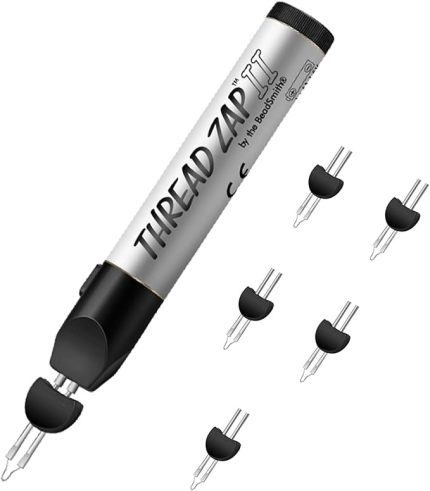 balmumu oyma kalemi, 5 yedek uçlu iplik yakma kalemi, eritme, saçaklanma, bitirme, boncuk, dokuma, deri el işi, iplik yakma aleti