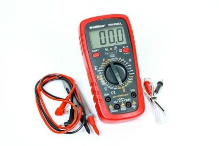 WH890 DL Işıklı Dijital Multimetre Ölçü Aleti Dt890DL DT 890DL