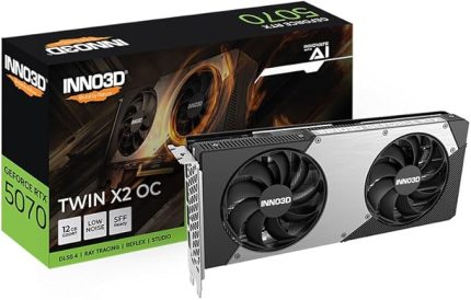GeForce RTX5070 Twin x2 OC 12GB 192Bit GDDR7 Ekran Kartı N50702-12D7X-195064N