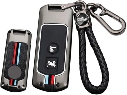 Araba Anahtarı Kılıfı Honda Forza 250 350 X-ADV 750 SH150i SH300 150 PCX 125 SH125 JpADV150 Motosiklet Anahtar Kılıfı Anahtar Kutusu Anahtarlık 2 Tuşlu Siyah