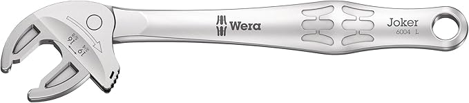 6004 Joker L Kendini Ayarlayan Anahtar, 16-19 x 5/8-3/4 inç x 224 mm (05020101001) Metal