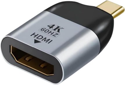 Type-c To HDMI Çevirici Dönüştürücü 4K 60Hz Macbook Windows Android İle Uyumlu Adaptör