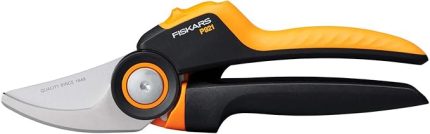 Bypass M Bahçe Makası, X serisi PowerGear, P921, Döner sap, Taze dallar için, Yapışmaz kaplama, Paslanmaz çelik bıçaklar, Uzunluk: 20,1 cm, Siyah/Turuncu, 1057173