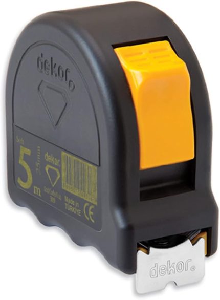 Dekor 305 Şerit Metre Uzunluk Ölçme 5 m x 19 mm Soft