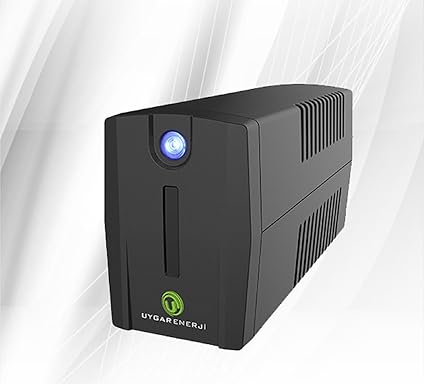 Uygar Enerji TUNA 1000VA LINE INTERACTIVE UPS 1×12V9AH Yeni Nesil Akülü Güç Kaynağı Ups((1000VA) - Görsel 3