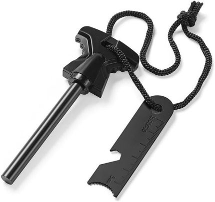 8mm 8.5cm Magnezyum Ateş Başlatıcı Bar -%100 Katkısız Alüminyum İçermez Fire Starter