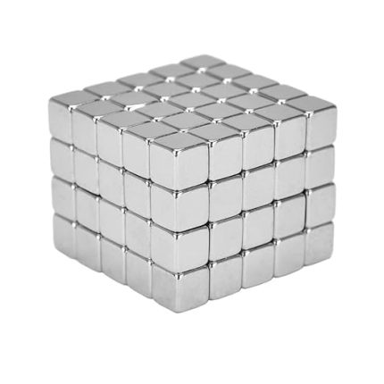 Magneteksan Güçlü Neodyum Mıknatıs Küp 5x5x5 mm (90 Adet)