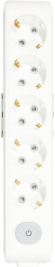 Multi-Let Beşli Anahtarlı Topraklı Çocuk Korumalı Klemensli