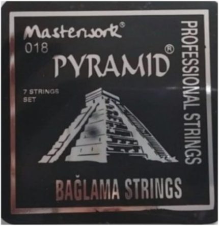 Bağlama Teli - Kısa Sap 0,18 Saz Teli - Tezene Hediyeli