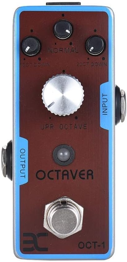 EX OCT-1 OCTAVE Mini Octave Gitar Efekt Pedal True Bypass Full Metal Shell