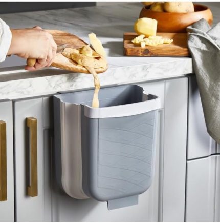 Life Katlanabilir Askılı Banyo ve Mutfak Tezgahüstü Çöp Kovası MIT1075