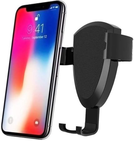 WC1 Şarj Cihazı ve Telefon Tutucu Siyah