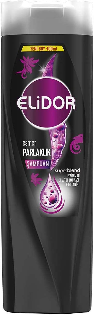 Superblend Saç Bakım Şampuanı Esmer Parlaklık E Vitamini Chia Tohumu Yağı Melanin 400 ml