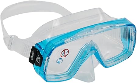 Sirena Maske Ve Mexico Şnorkel Set Blue-Clear - Görsel 2