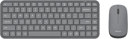 SPT6338 Kablosuz Türkçe Q Klavye ve Mouse Seti Gri