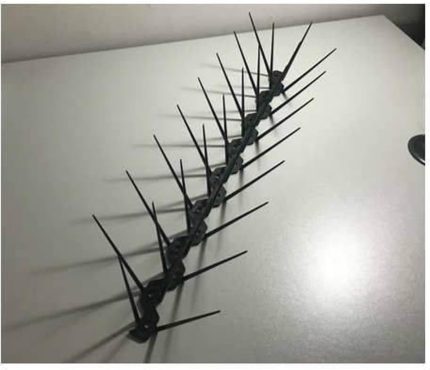 Konmaz Diken 10 Metre Polikarbon Tel 50 cm 20 Adet SİYAH