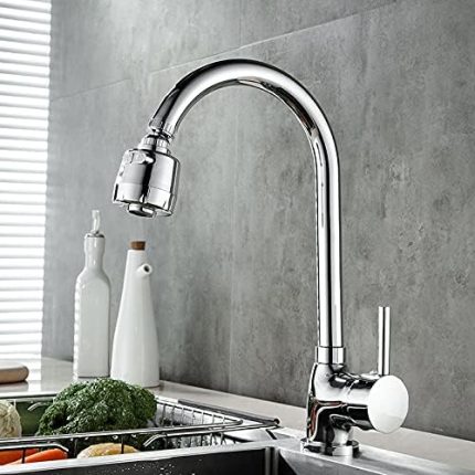 3 Fonksiyonlu Oynar Başlıklı Mutfak Evye Bataryası