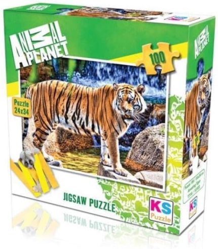 Puzzle 100 Parça Animal Planet Bengal Kaplanı