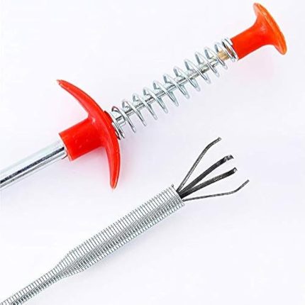 Açma Makinesi Gider Borusu Açma Temizleme Çubuğu Aparatı Mutfak Banya Drenaj Duş Tuvalet Kanalizasyon 90CM