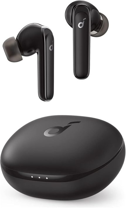 Life P3 Bluetooth kulaklık, gürültü azaltma, yoğun bas, 6 mikrofon, çok modlu gürültü yalıtımı, kablosuz şarj, uygulama oyun modu, uyku modu (siyah)