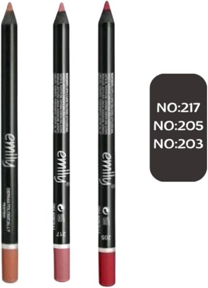 Rose Emıly Dudak Kalemi 3 'lü No:203-205-217 Eml-3lü
