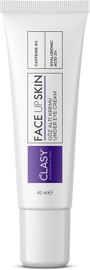 Göz Altı Kremi - Kafein%5 + Hyaluronik Asit%2 - Morluk, Torba ve Şişlik Karşıtı Göz Kremi - Kırışıklık, İnce Çizgi ve Göz Altı Aydınlatıcı Krem, 40 ml