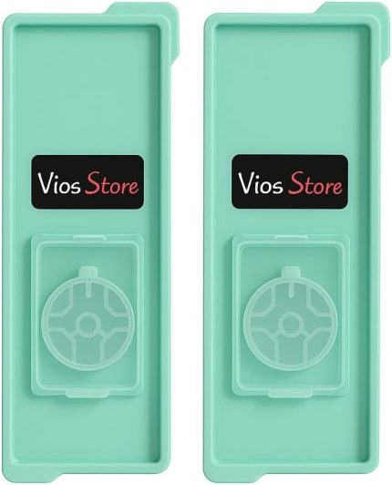 Store 2’li Silikon Buz Kalıbı – Sızdırmaz Kapaklı, Kolay Buz Çıkarma, 12 Gözlü, Esnek ve Yıkanabilir, Farklı Renk Seçenekli (Yeşil)