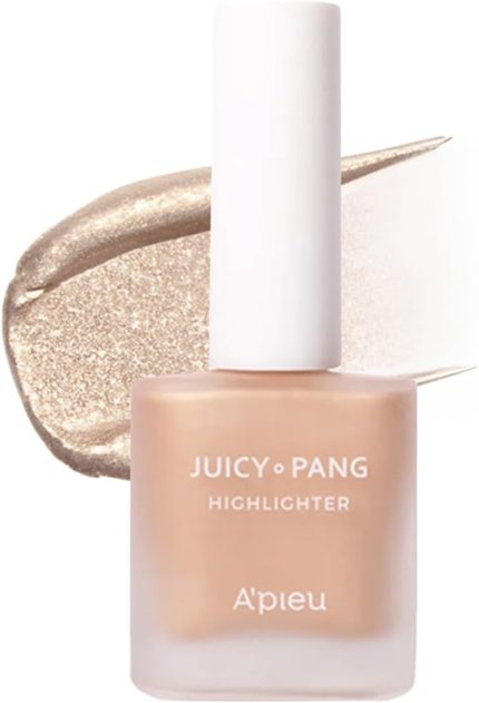 Şampanya Tonlu Likit Aydınlatıcı –Parlak Görünüm Sunan Apieu Juicy Pang Highlighter Champaigne(GD01)