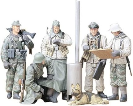 1/35 German Soldiers Field Briefing Plastik Askeri Figür Kiti