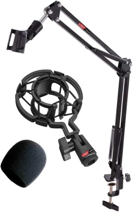 NB39X Mikrofon Standı + Shock Mount + Sünger Seti