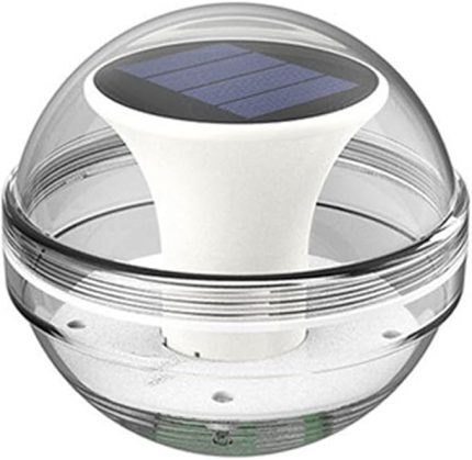 1 adet LED Solar Floating Light su geçirmez havuz lambası gölet lambası