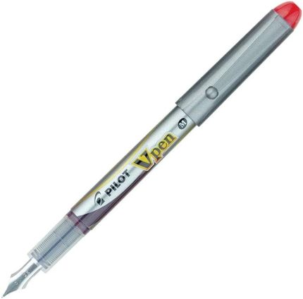 Kalem tutucu tek kullanımlık V-Pen kırmızı SVP-4M-R, kırmızı