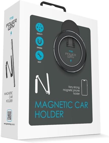 TT55 Mıknatıslı Araç İçi Yapışkanlı Magsafe Destekli Telefon Tutucu