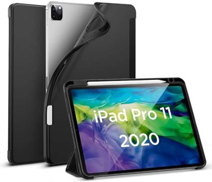 iPad Pro 11 2020 Kılıf-Rebound Pencil-Black