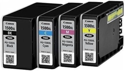 CANON PGI 1500 KARTUŞ 4 RENK 1 TAKIM- Maxify MB2050 / MB2350