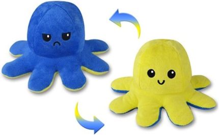 Oyuncak Halley Oyuncak İki Yüzlü Ahtapot Peluş 20 Cm 62054
